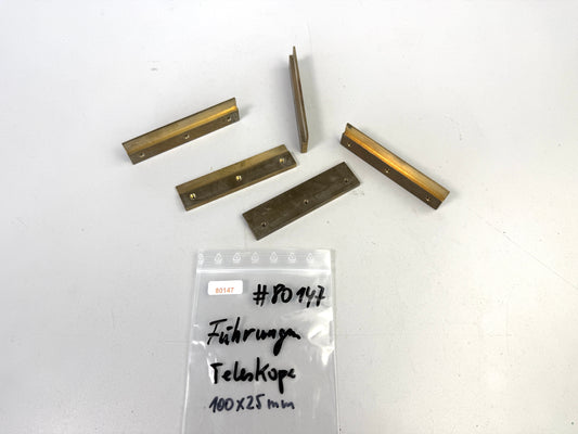 Gleitschienen für Teleskopabdeckungen X-Achse Zimmermann FZ30 FZ35 #80147