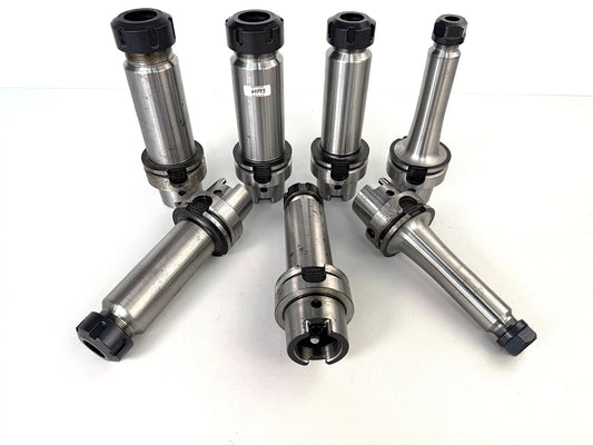Haimer Spannzangenfutter HSK A63 ER16 ER25 ER32 gebraucht, top Zustand, Konvolut 21 Stck.