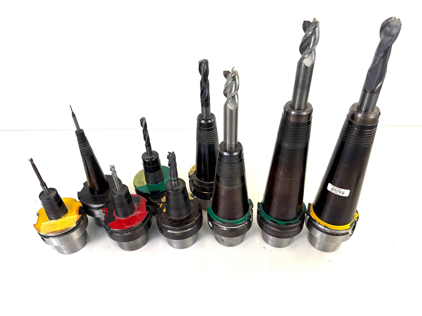 Marquart / PYROquart Schrumpfaufnahmen HSK 63A Konvolut 9 Stück #60546