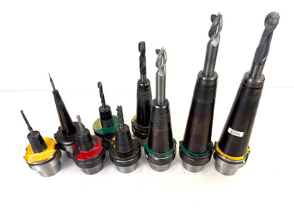 Marquart / PYROquart Schrumpfaufnahmen HSK 63A Konvolut 9 Stück #60546