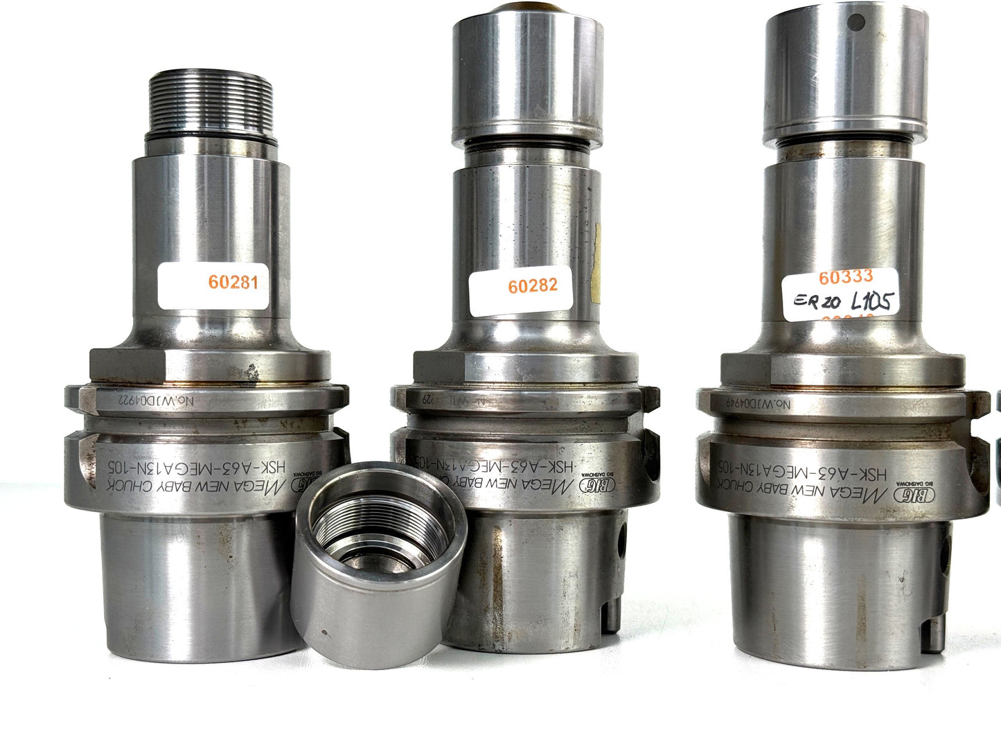 Spannzangenaufnahme ER 20 HSK 63A BIG Baby Chuck gebraucht