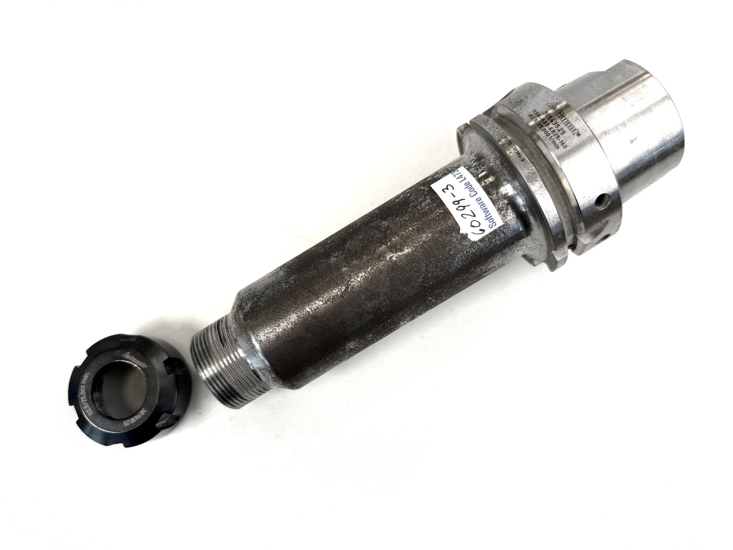 Spannzangenfutter ER 25 HSK 63A, L 75 L 100 und L 160, gebraucht, Garant u Haimer
