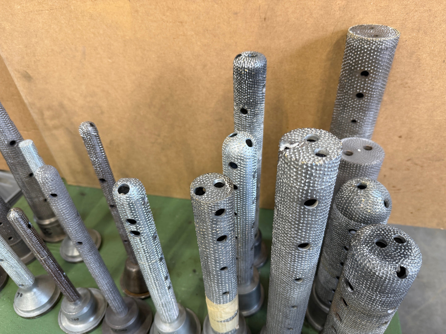 Raspelhohlfräser Konvolut 17 Stck. Flansch 78/8