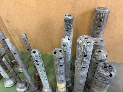 Raspelhohlfräser Konvolut 17 Stck. Flansch 78/8