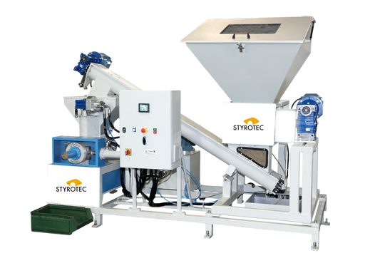 Brikettierpresse MSP 120 ZK mit Zerkleinerer